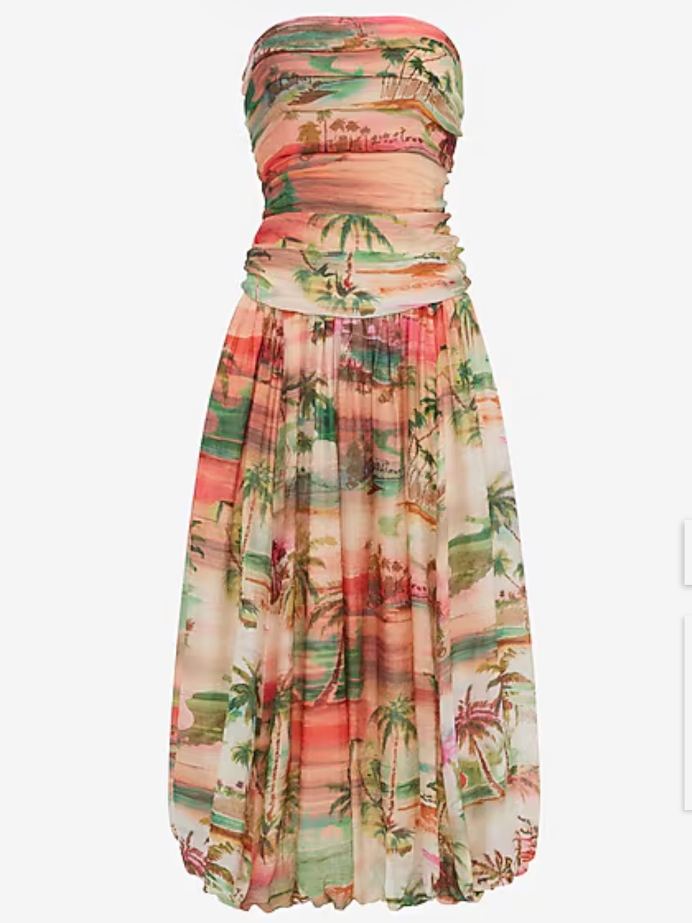 Express floral midi dress